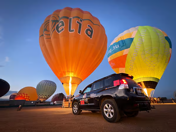 Hot Air Balloon Flight over the Atlas Mountains