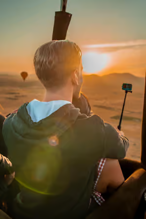 Hot Air Balloon Flight over Marrakech Desert